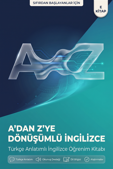 A’dan Z’ye Dönüşümlü İngilizce kitap kapağı